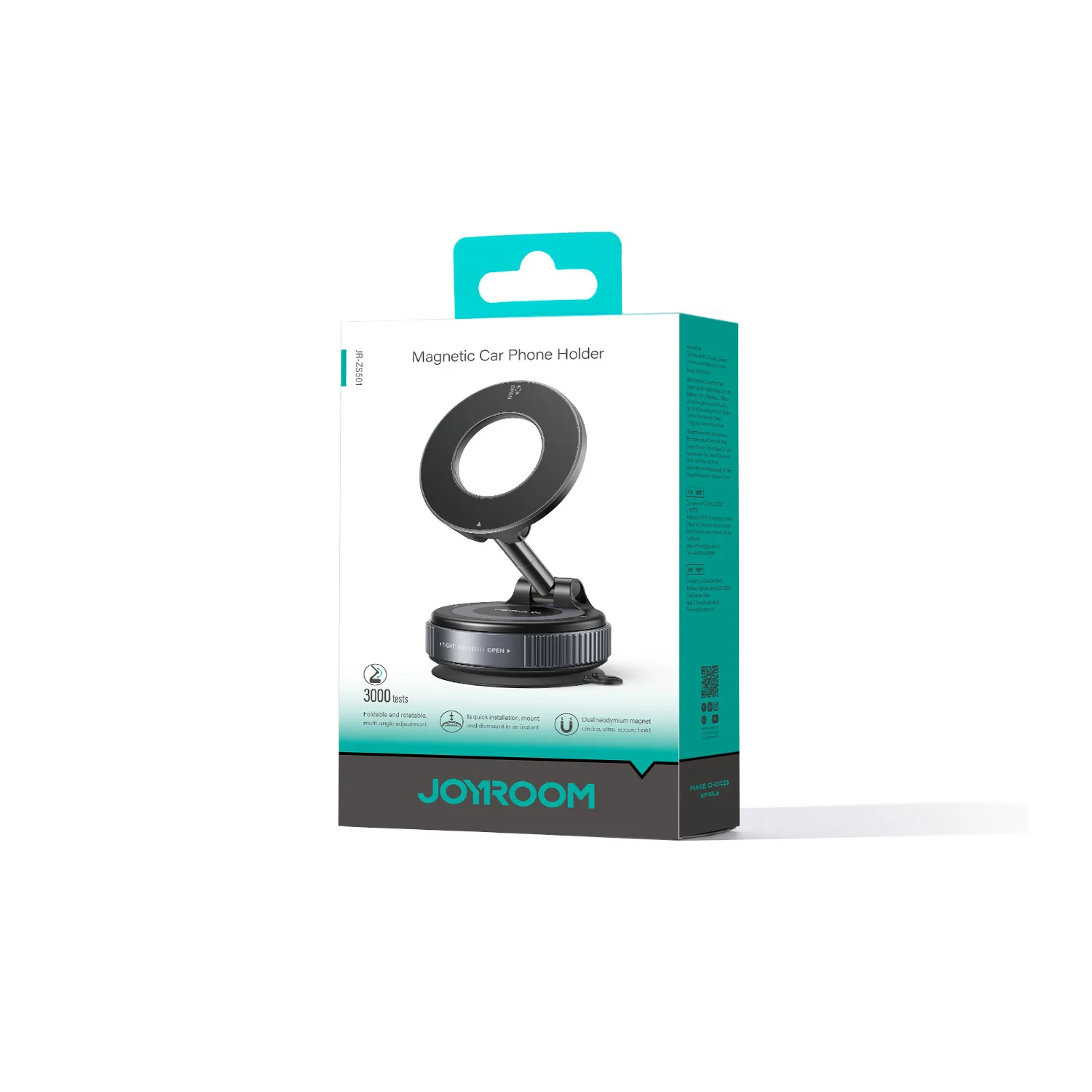 JR-ZS501 Magnetic Car Phone Holder - Image 2