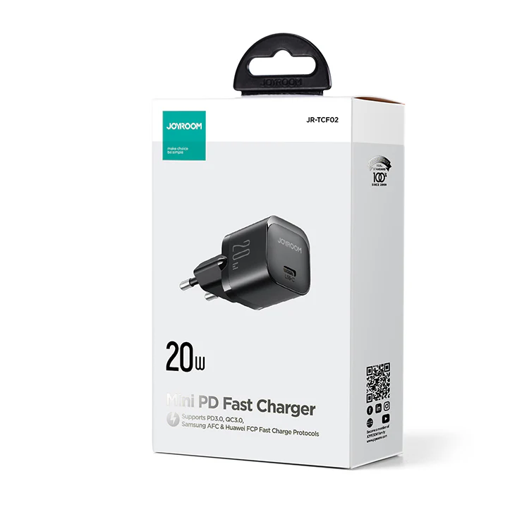 JR-TCF02 PD 20W Mini intelligent fast charger EU/UK - Image 6