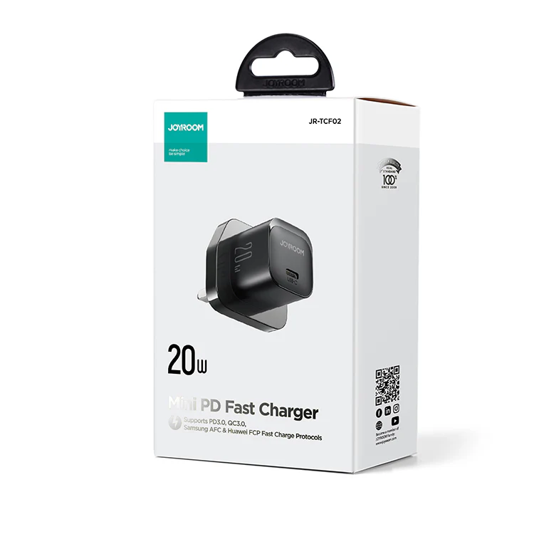JR-TCF02 PD 20W Mini intelligent fast charger EU/UK - Image 8