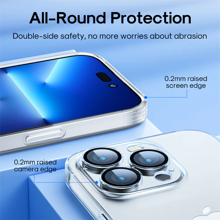Protective phone case TPU Lens Protector Case for iPhone 14 series - Image 3