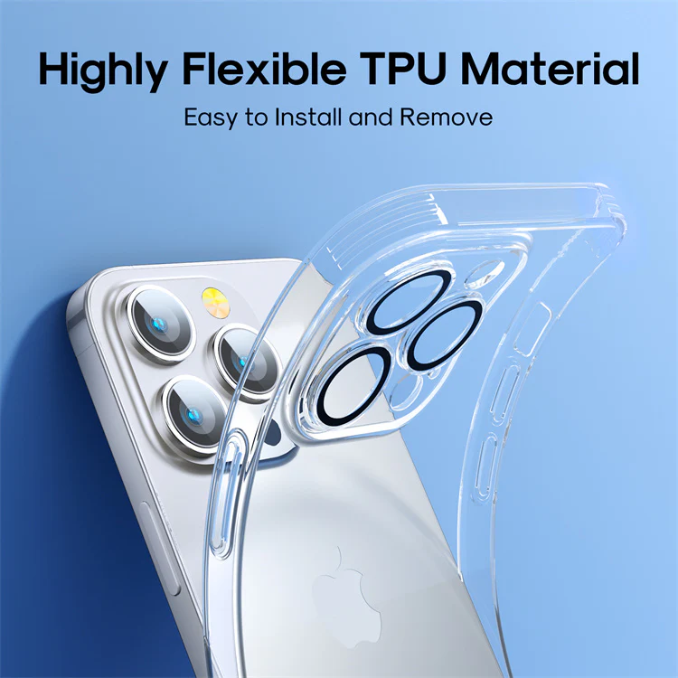 Protective phone case TPU Lens Protector Case for iPhone 14 series - Image 6