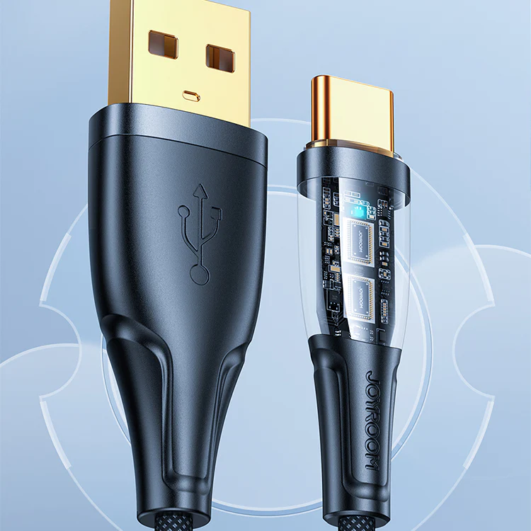 S-UL012A3/S-UC027A3 Lightning/Type c Intelligent Power-Off Fast Charging Cable - Image 2