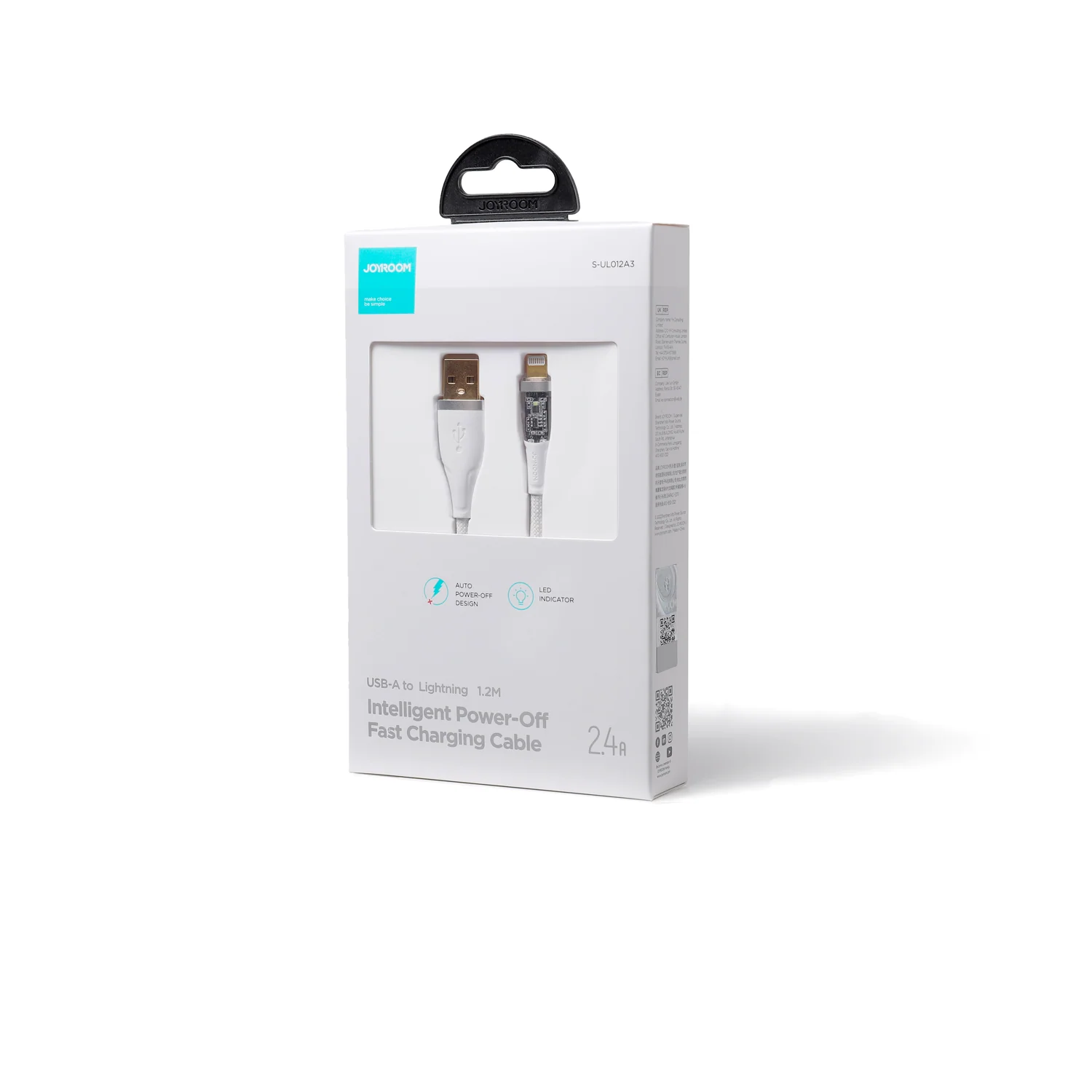 S-UL012A3/S-UC027A3 Lightning/Type c Intelligent Power-Off Fast Charging Cable - Image 8