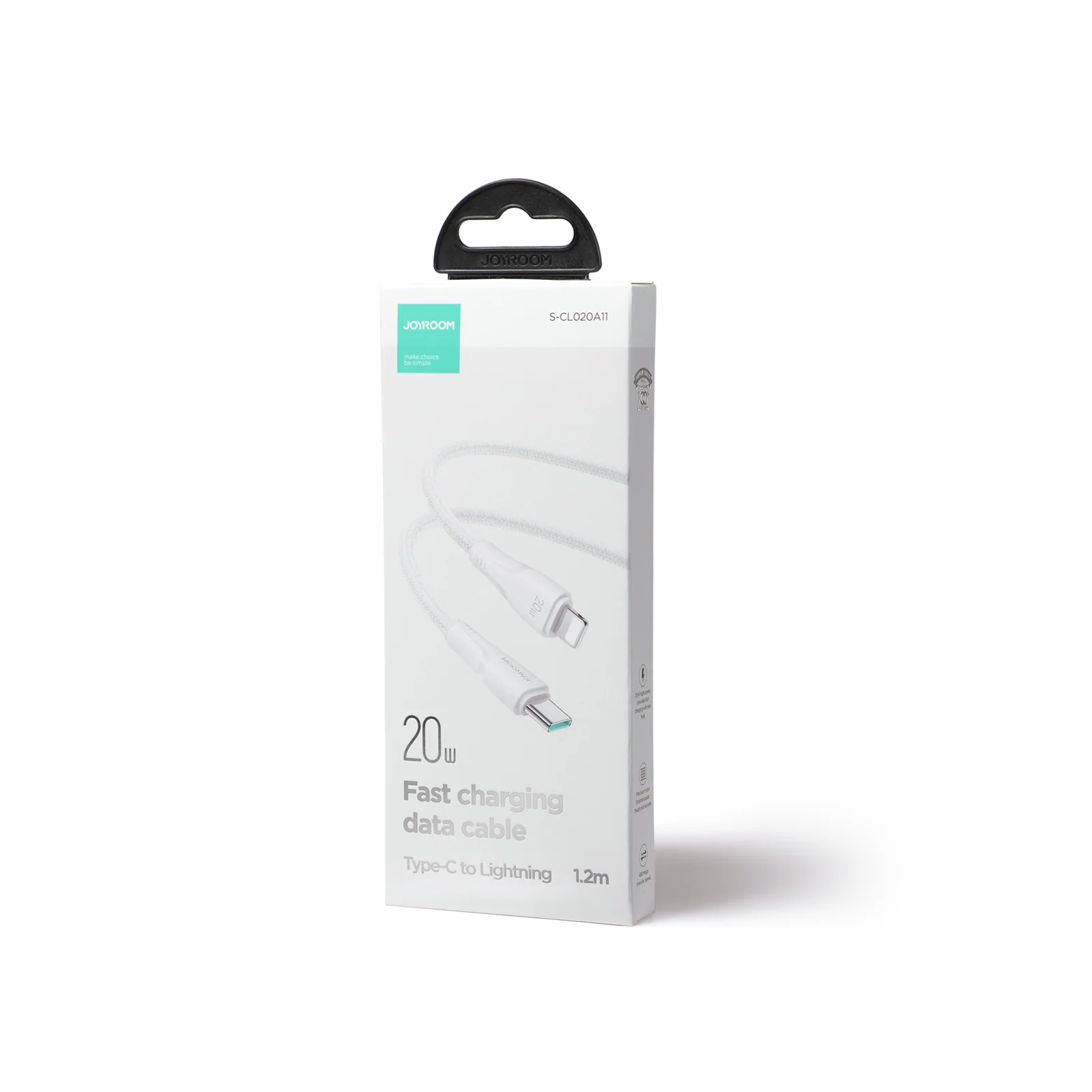 S-CL020A11 Nylon Type-C to Lightning 20W 0.25M/1M/2M/3M - Image 6