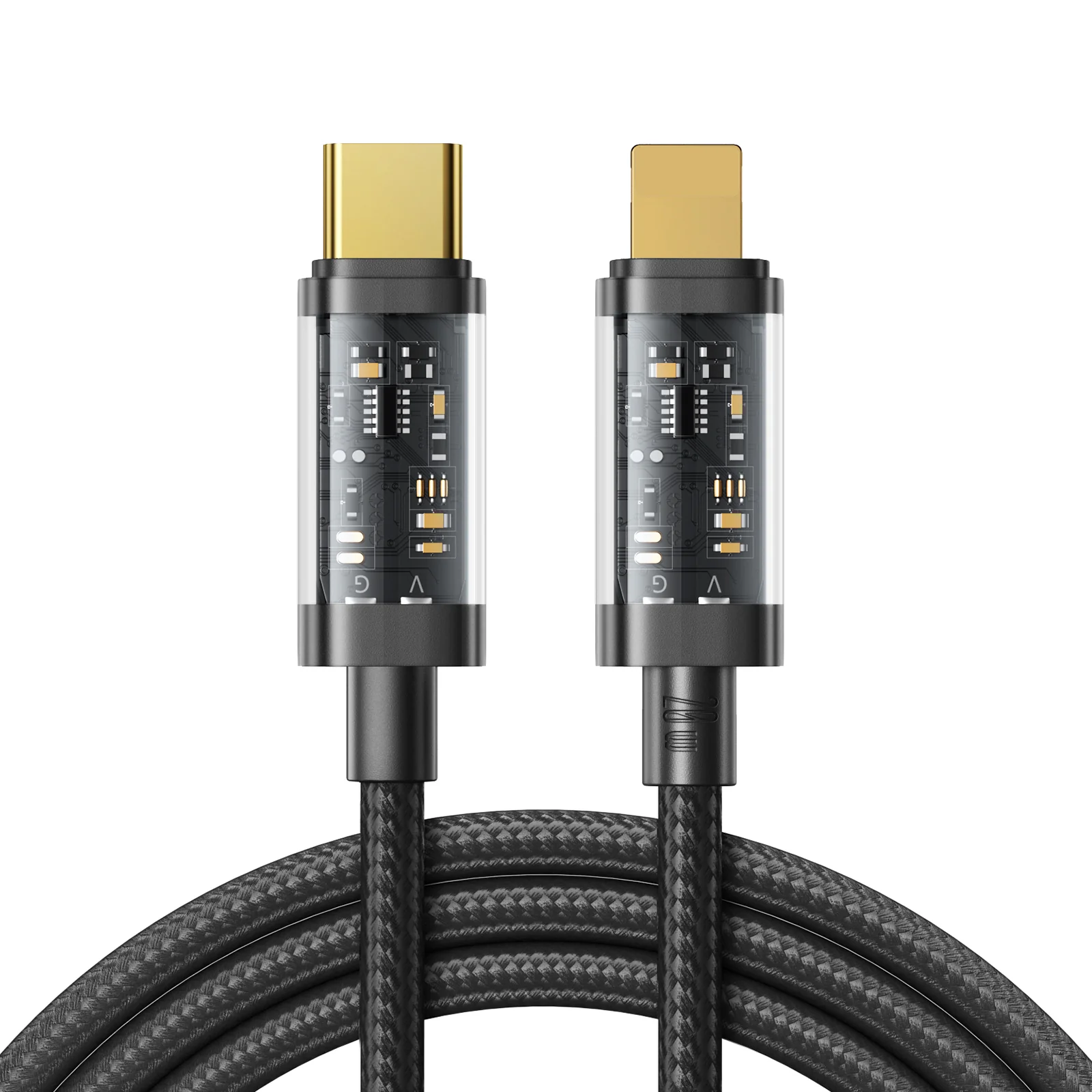 S-CL020A12/S-CL020A20 1M/2M 20W Type-C to Lightning Cable