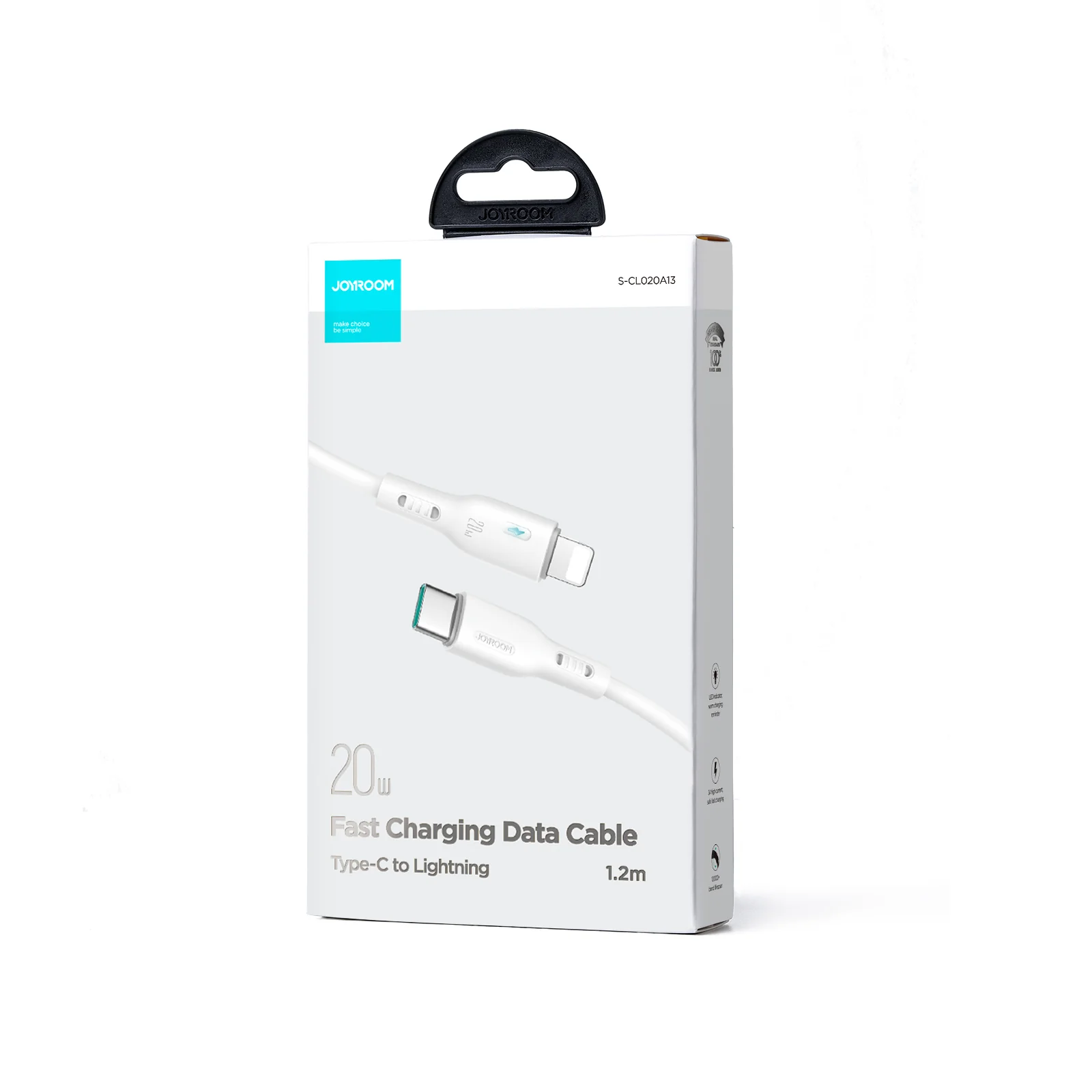 S-CL020A13/S-CC100A13 20W/100W Type-C to Lightning/Type-C to Type-C Fast Charging Data Cable 1.2M/ 2M - Image 6