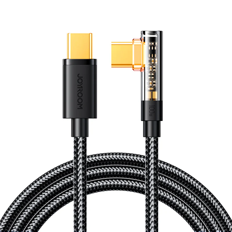 S-CL020A6/S-CC100A6 20W/100W Gaming Transpartent PD/C T C cable - Image 3