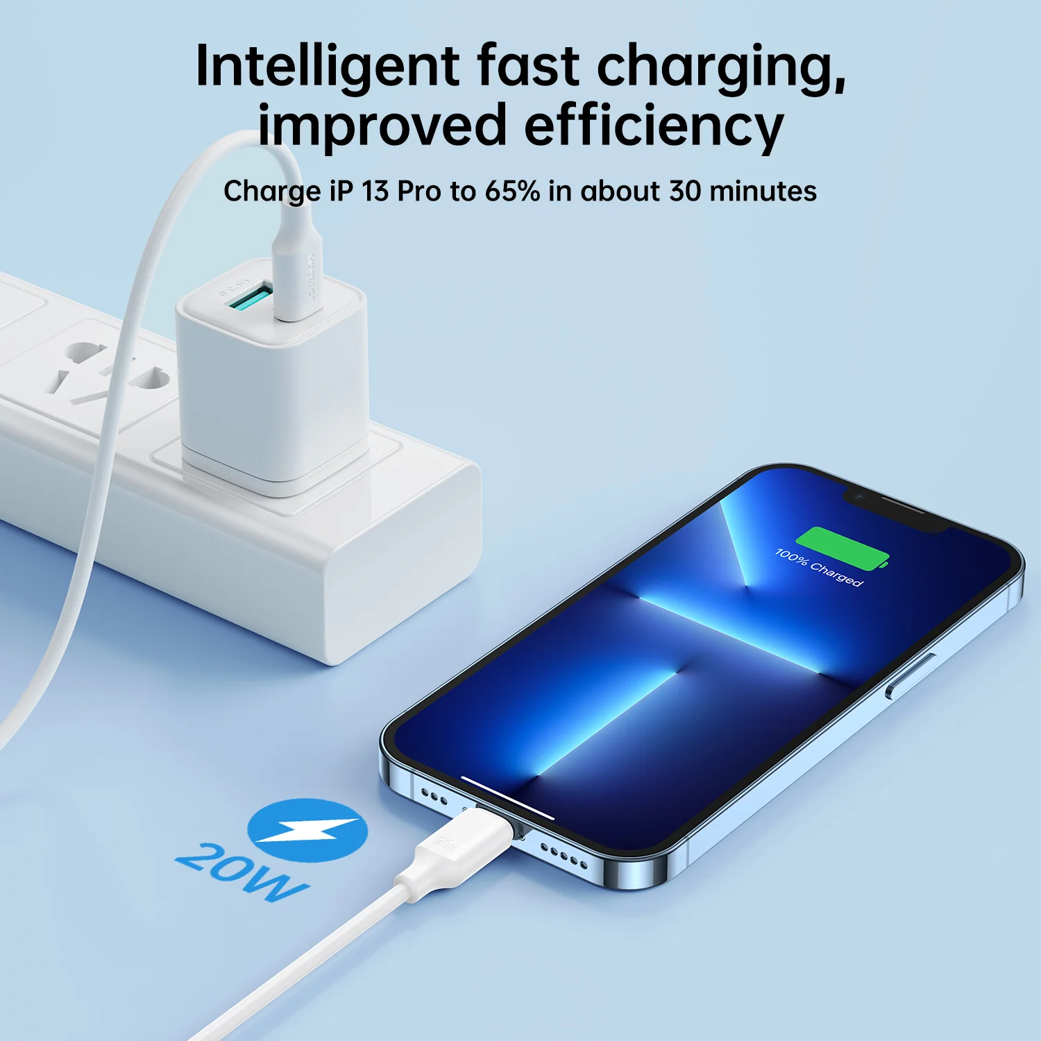 S-CL020A9 20W Type-C to Lightning cable 0.25M/1M/2M - Image 4