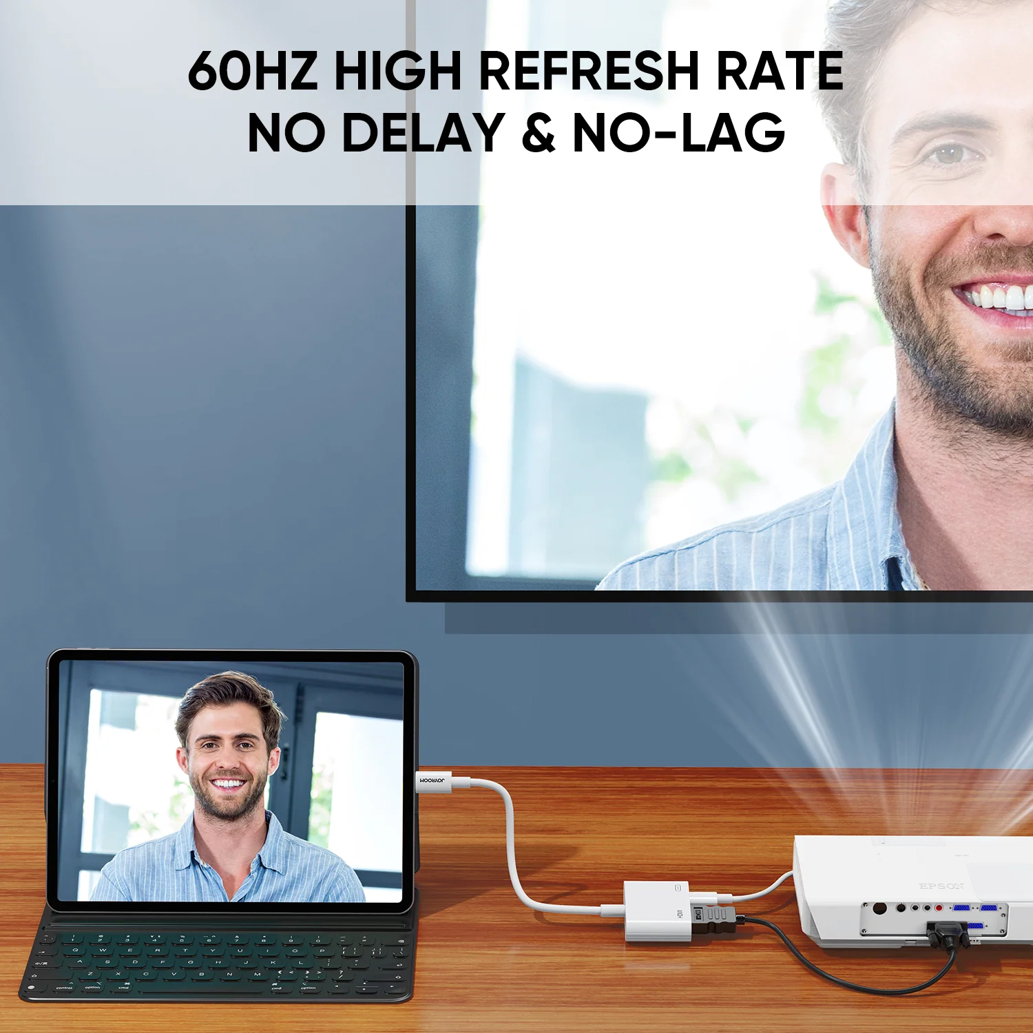S-H141 Lightning to HDMI adapter-white - Image 6