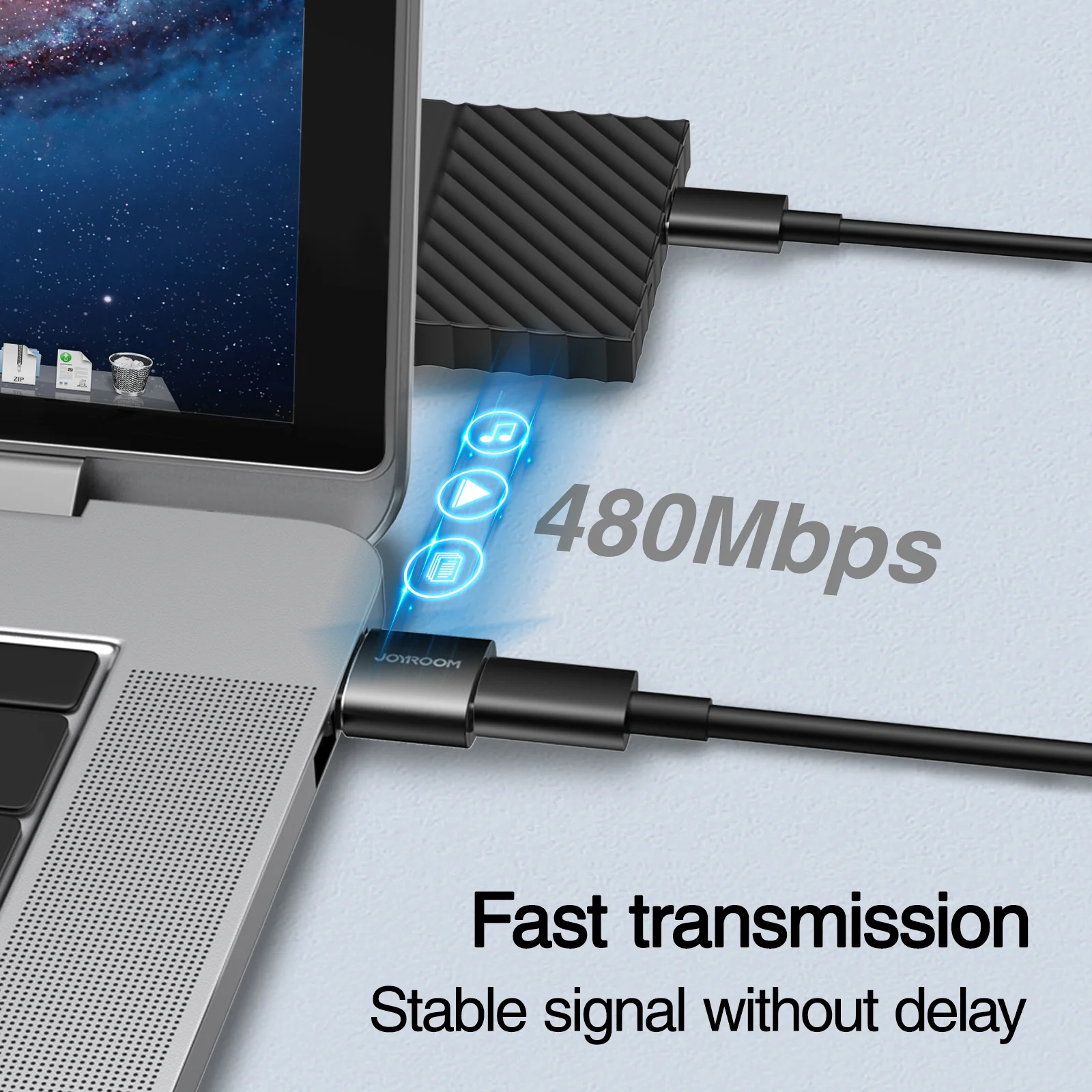 S-H152 USB male to Type-C female adapter - Image 3