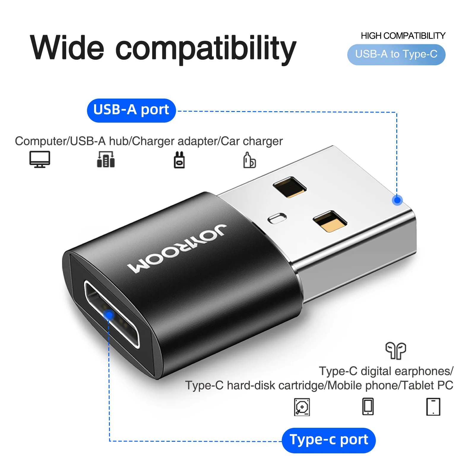 S-H152 USB male to Type-C female adapter - Image 4