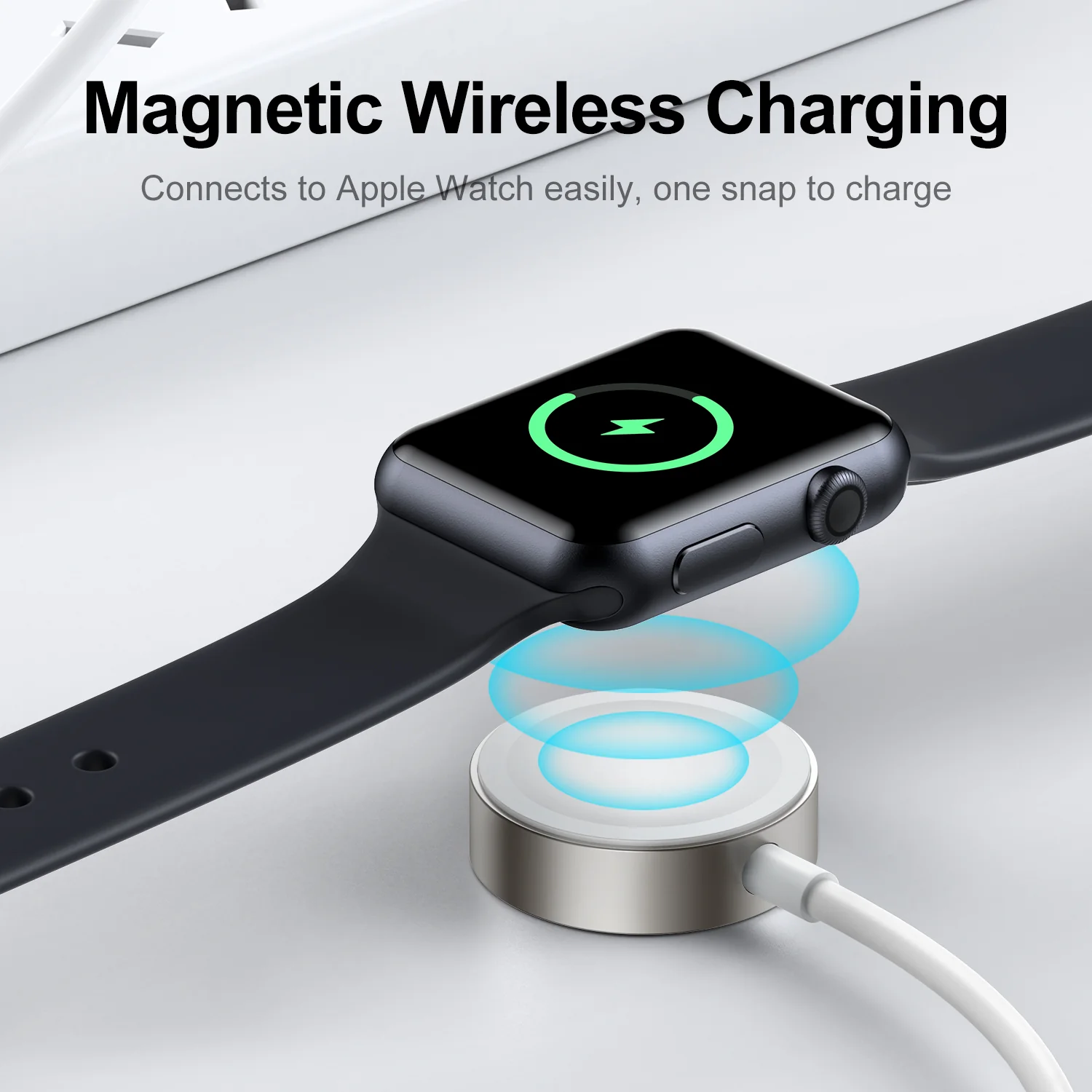 S-IW005 Type c to Iwatch Magnetic wireless charger+lightning cable, 2in1 - Image 4