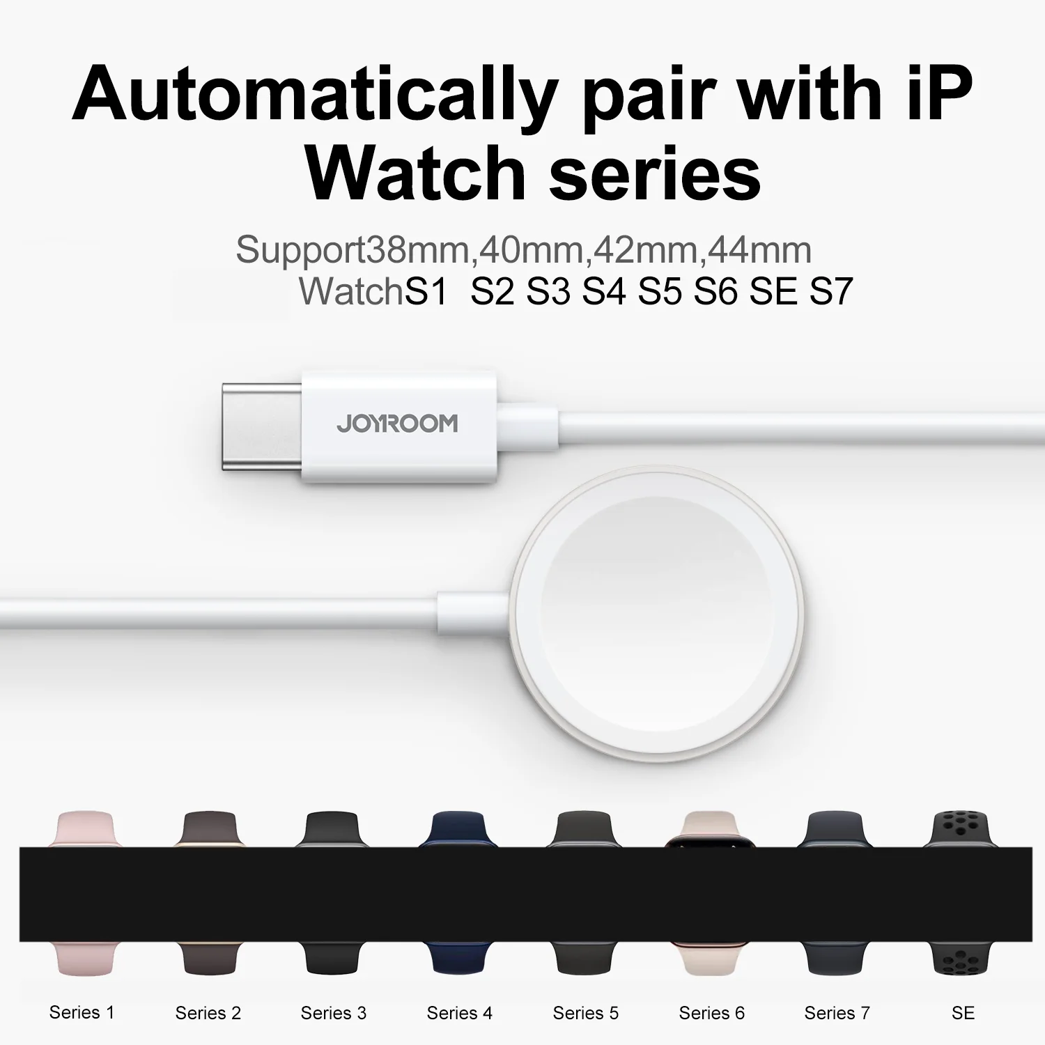 S-IW004 Type c to Iwatch Magnetic Wireless Charger - Image 4