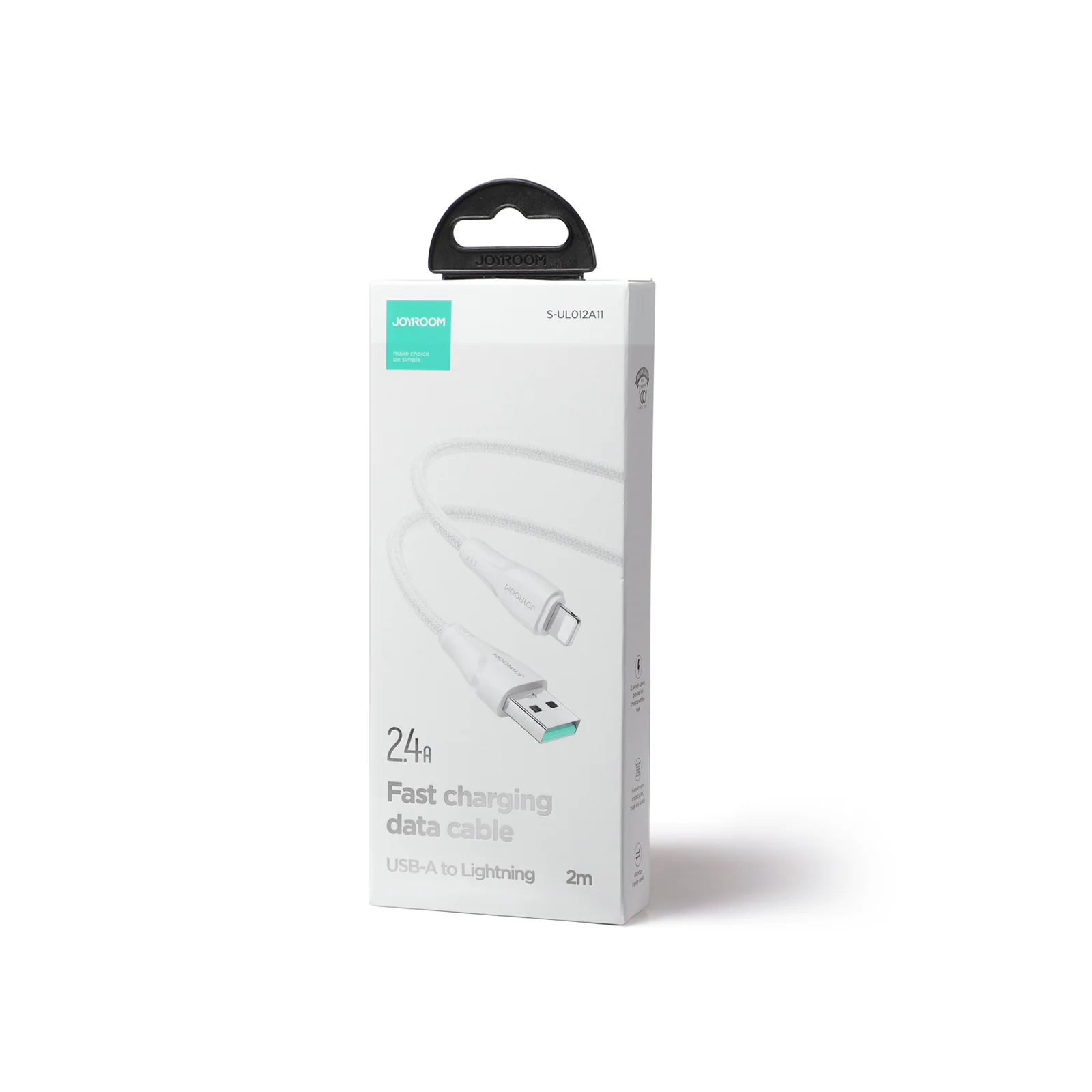 S-UL012A11 2.4A Nylon Lightning cable 0.25M/1M/2M/3M - Image 7