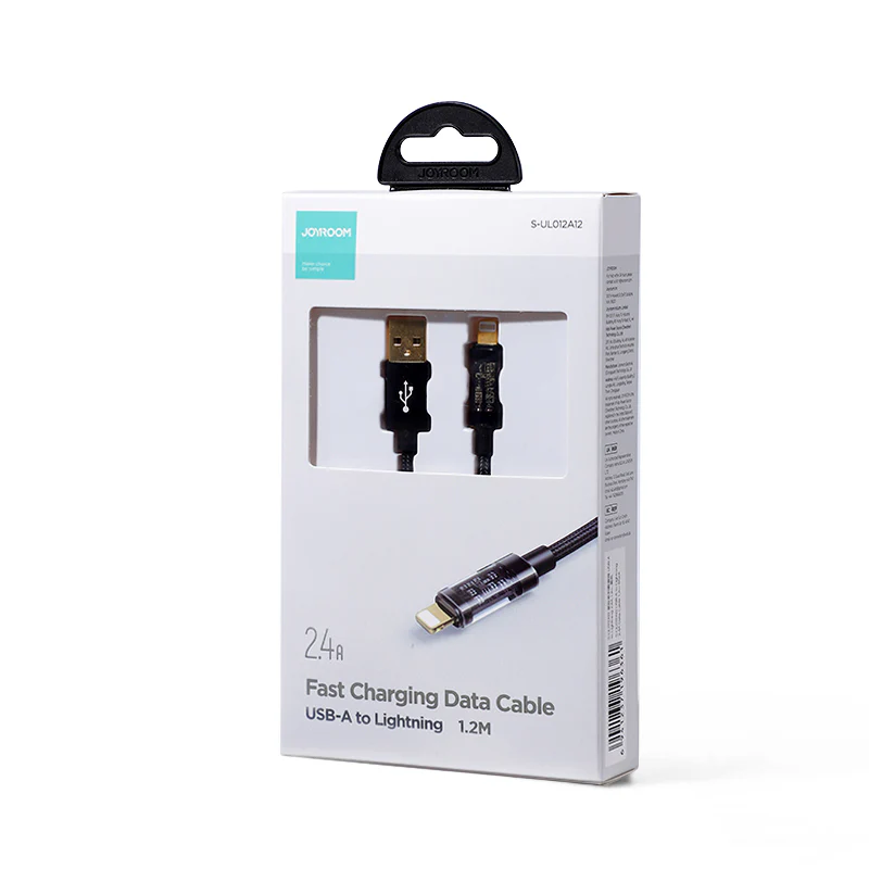 S-UL012A12/S-UL012A20 1M/2M USB-A to Lightning Cable - Image 3