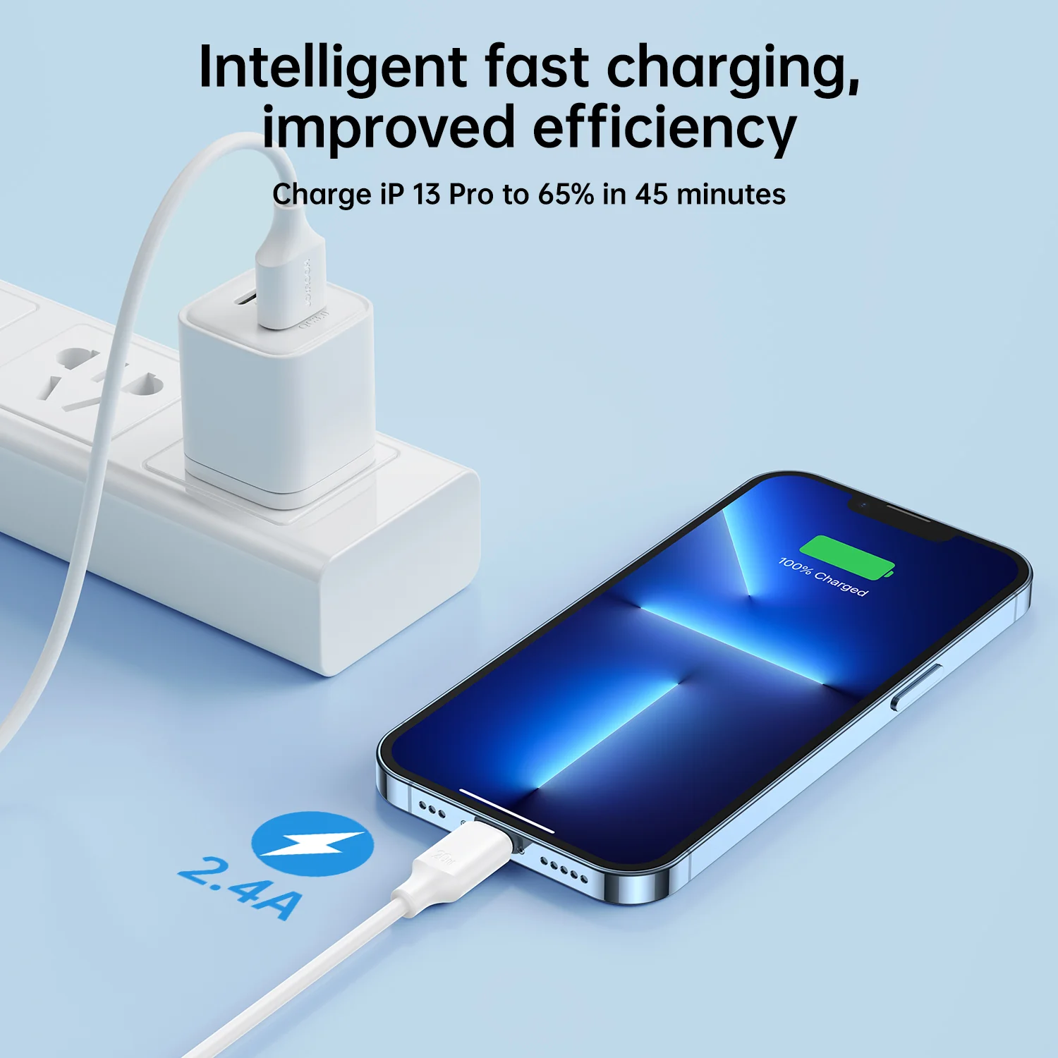 S-UL012A9 2.4A Lightning cable 0.25M/1M/2M - Image 4
