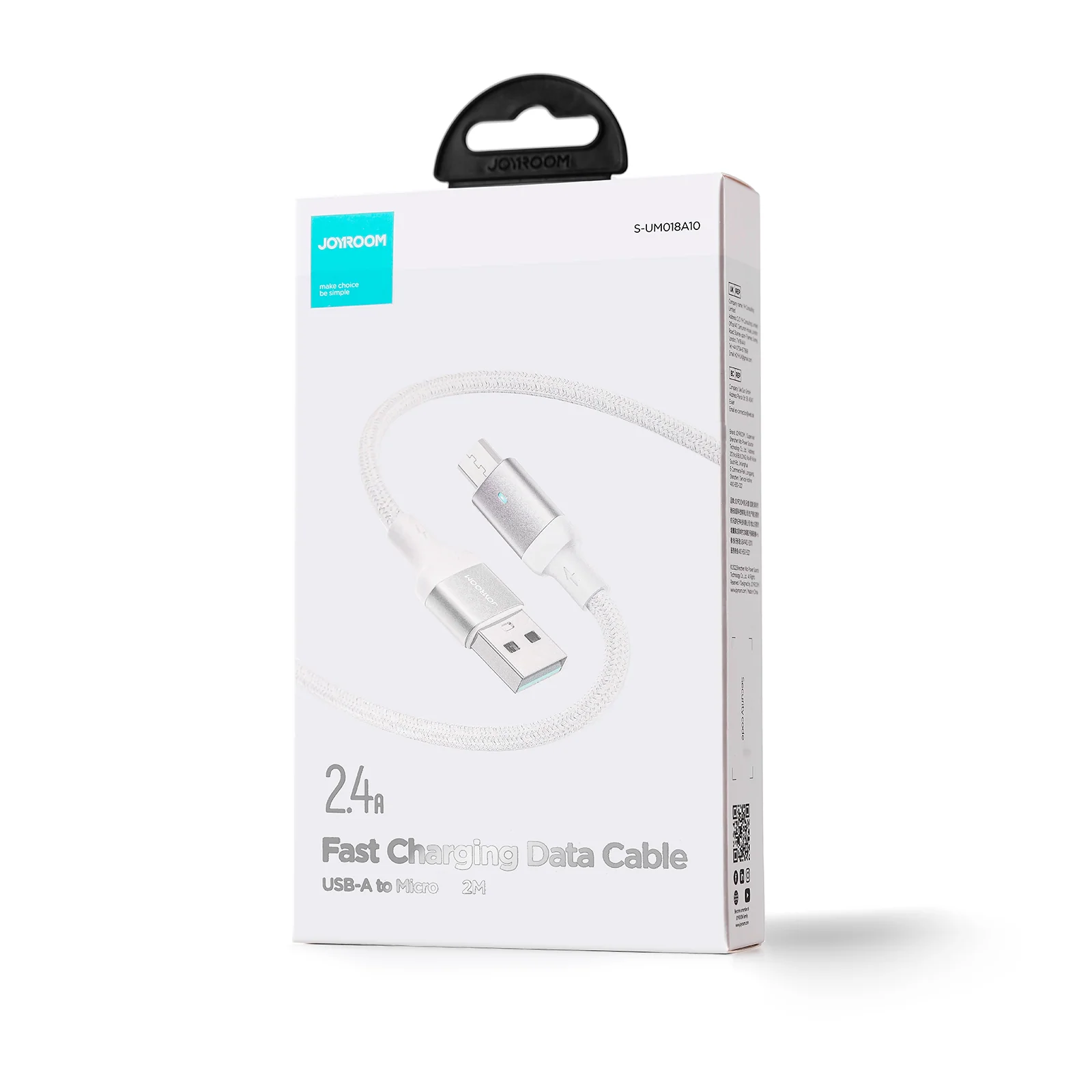 S-UM018A10 2.4A Nylon Micro cable 1M/2M - Image 8
