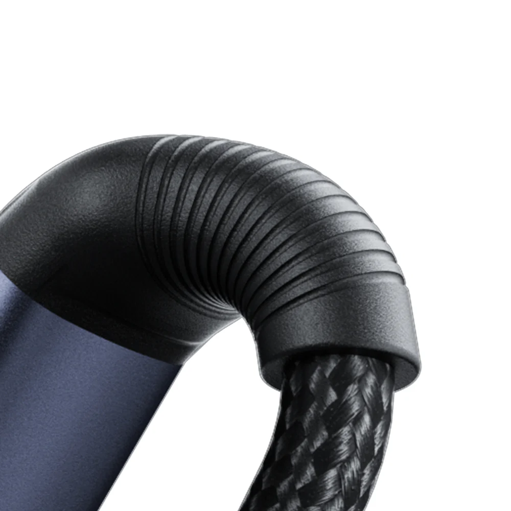 SA21-2T3 Speedy Series 100W 6-in-1 Fast Charging Cable (USB-A+Type-C to L+C+M) 1.5m-Black - Image 5