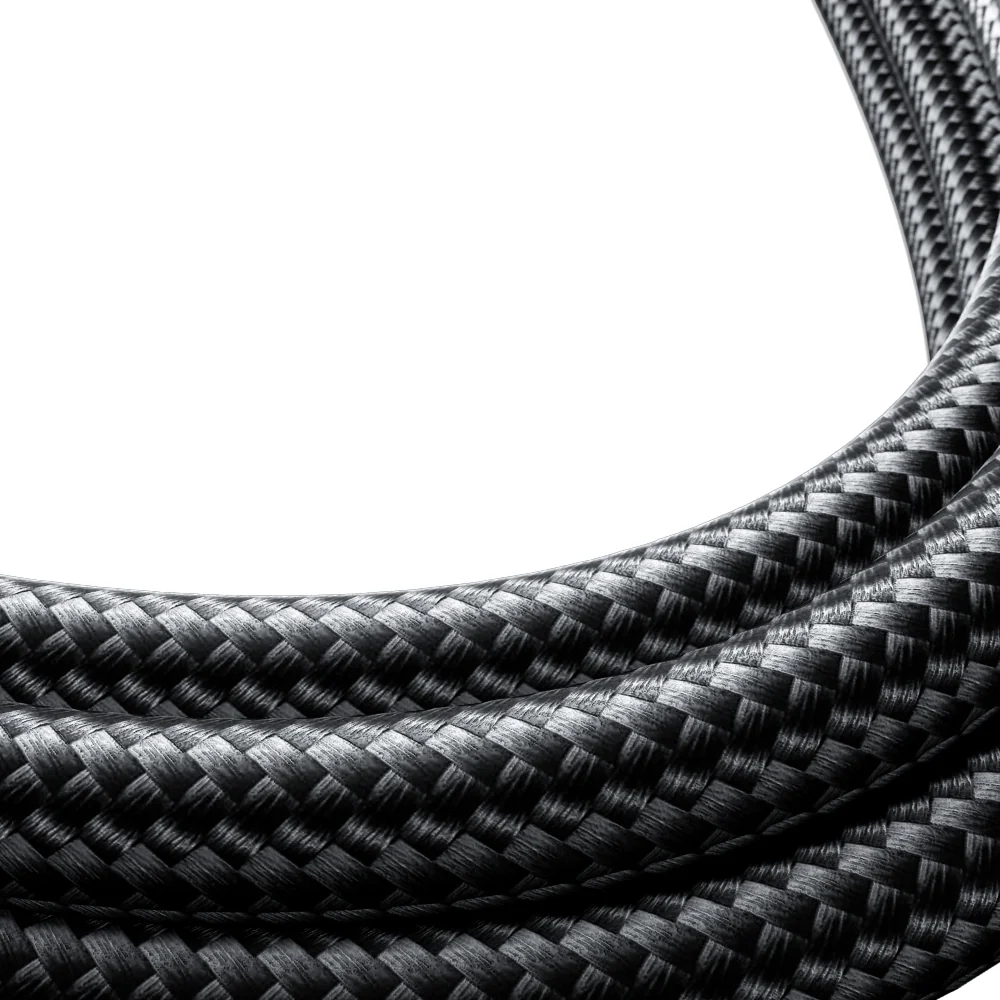 SA21-2T3 Speedy Series 100W 6-in-1 Fast Charging Cable (USB-A+Type-C to L+C+M) 1.5m-Black - Image 6