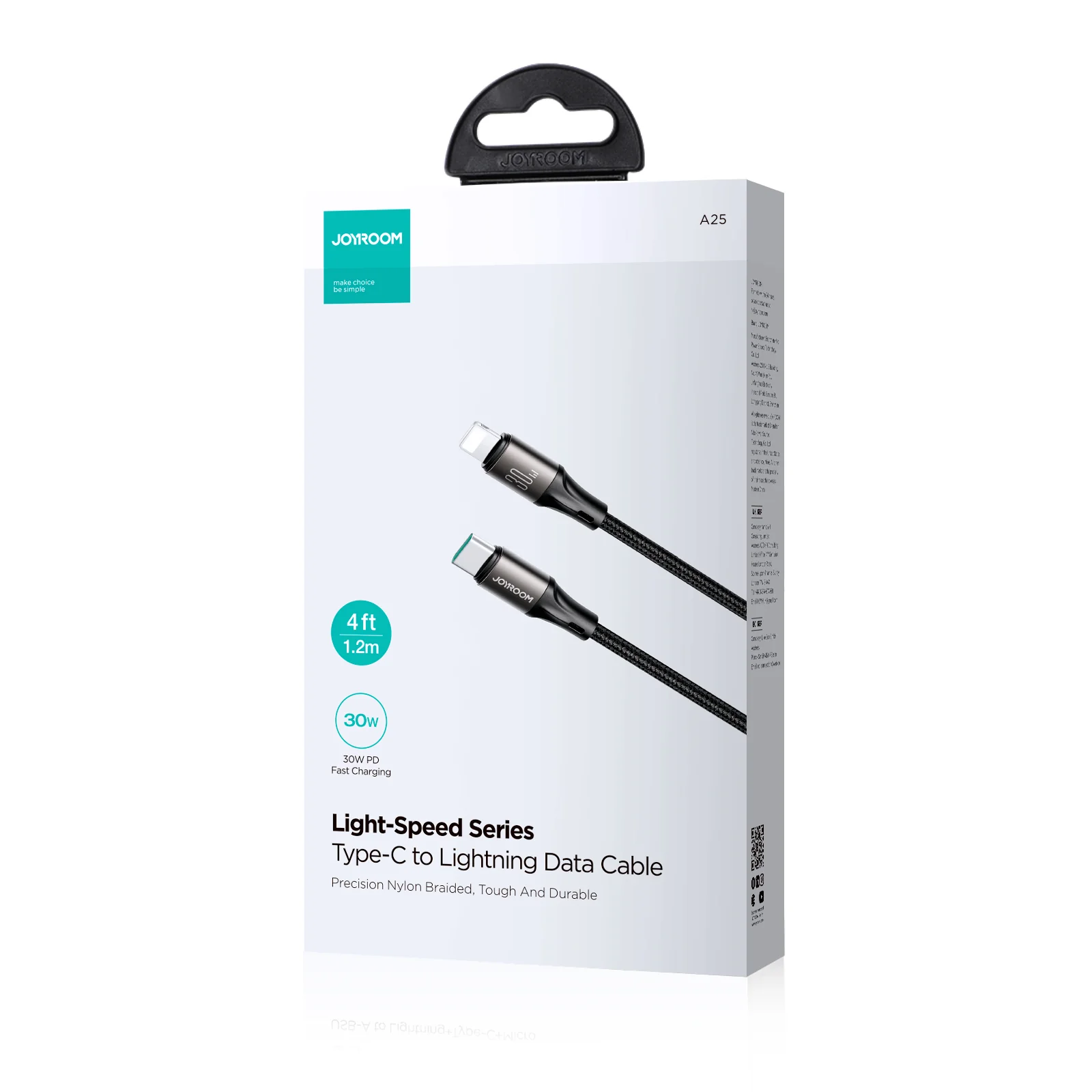 SA25-CL3/SA25-CC5 Light-Speed Series 30W/100W Fast Charging Data Cable (PD/CC)1.2M/2M - Image 8