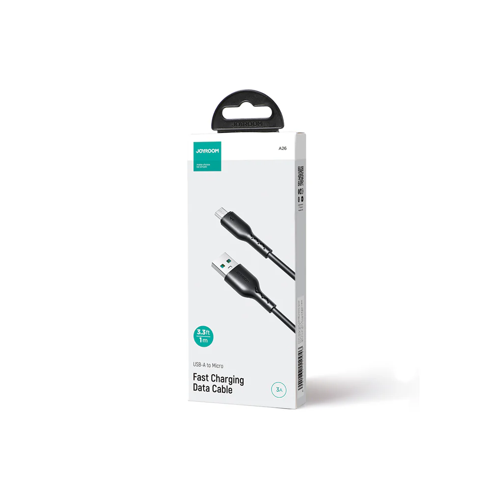 SA26-AC3/SA26-AL3/SA26-AM3 Flash-Charge Series 3A Fast Charging Data Cable ( Type-C/Lightning/Micro)1.2M - Image 8