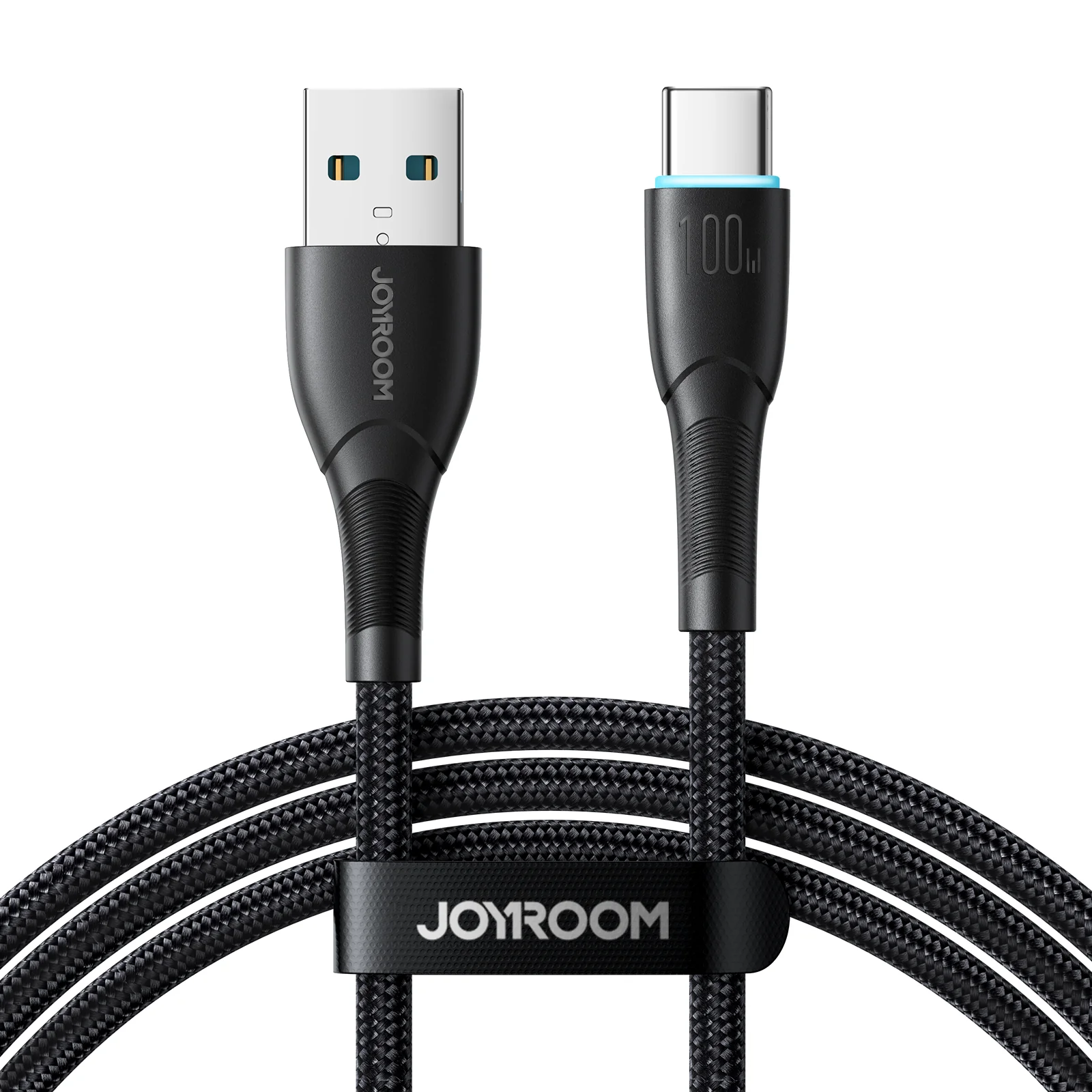 SA32-AC3/SA32-AL3 3A Fast Charging Data Cable (Type-C/Lightning) 1m -Black/white - Image 3