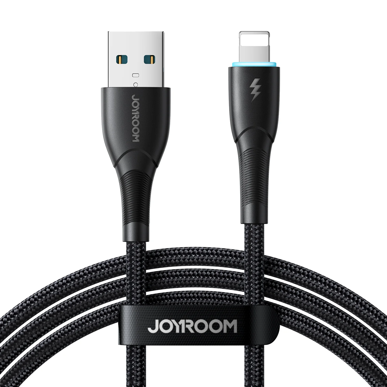 SA32-AC3/SA32-AL3 3A Fast Charging Data Cable (Type-C/Lightning) 1m -Black/white - Image 5