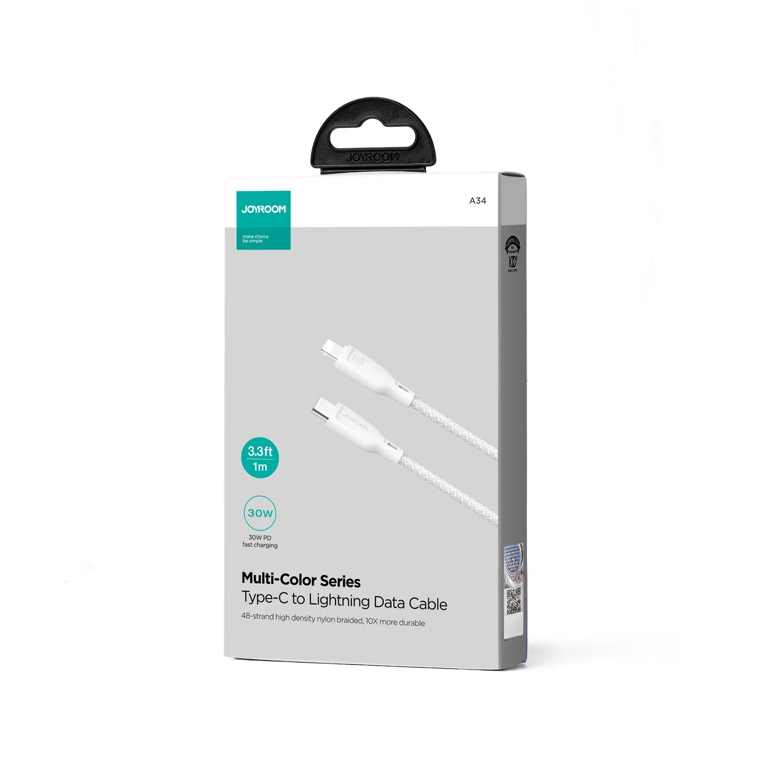 SA34-CL3 30W/SA34-CC3 60W Fast Charging Data Cable (Type-C to Lightning/CTC) 1m - Image 11