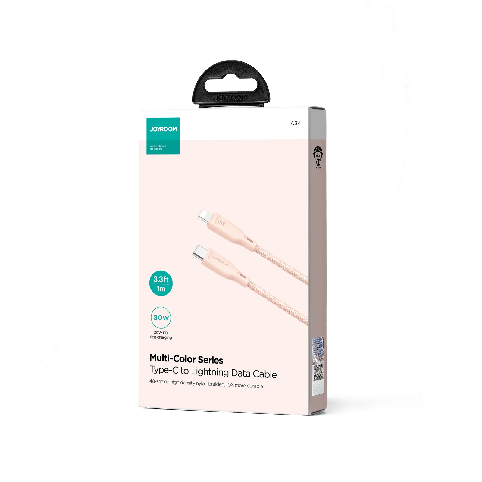 SA34-CL3 30W/SA34-CC3 60W Fast Charging Data Cable (Type-C to Lightning/CTC) 1m - Image 12