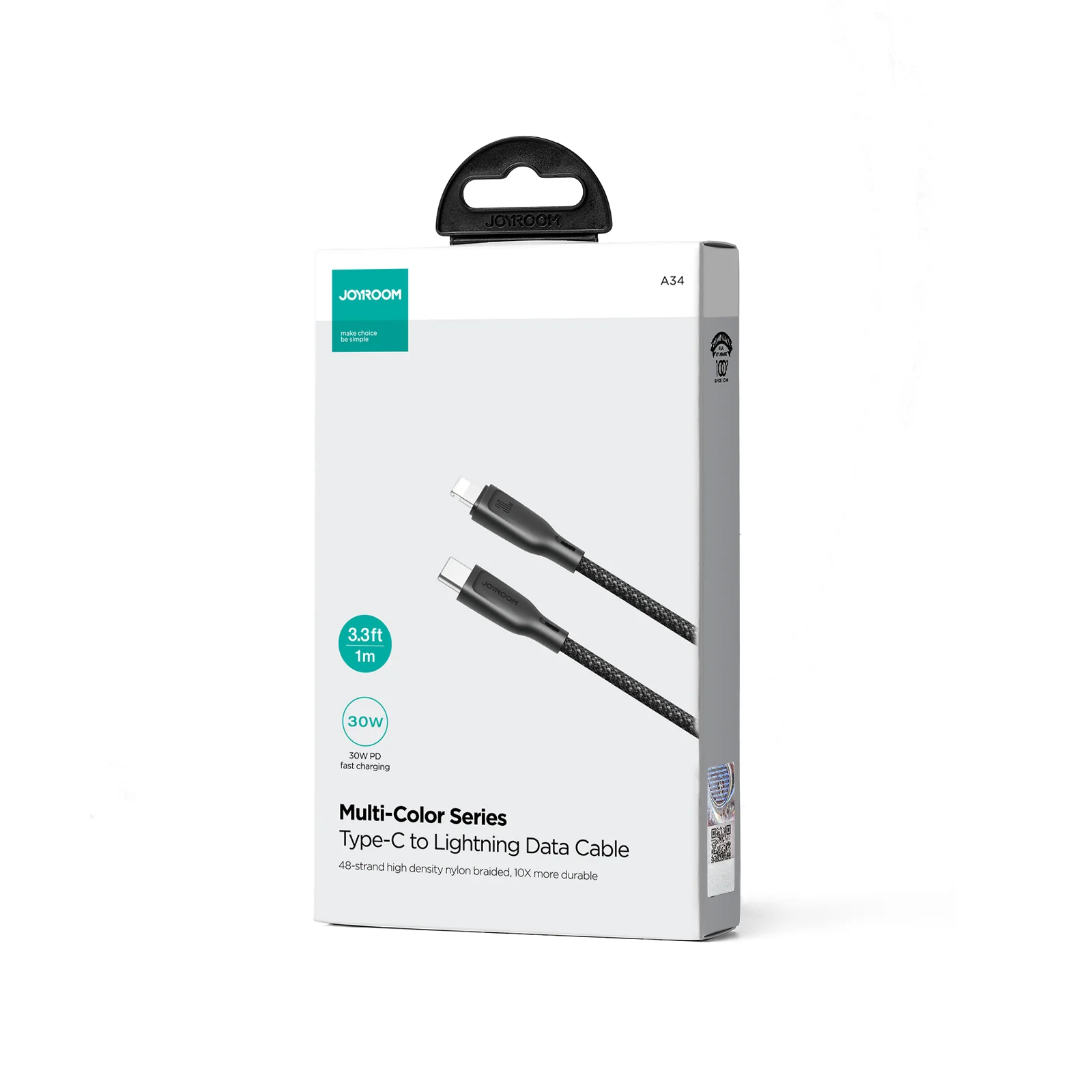SA34-CL3 30W/SA34-CC3 60W Fast Charging Data Cable (Type-C to Lightning/CTC) 1m - Image 13