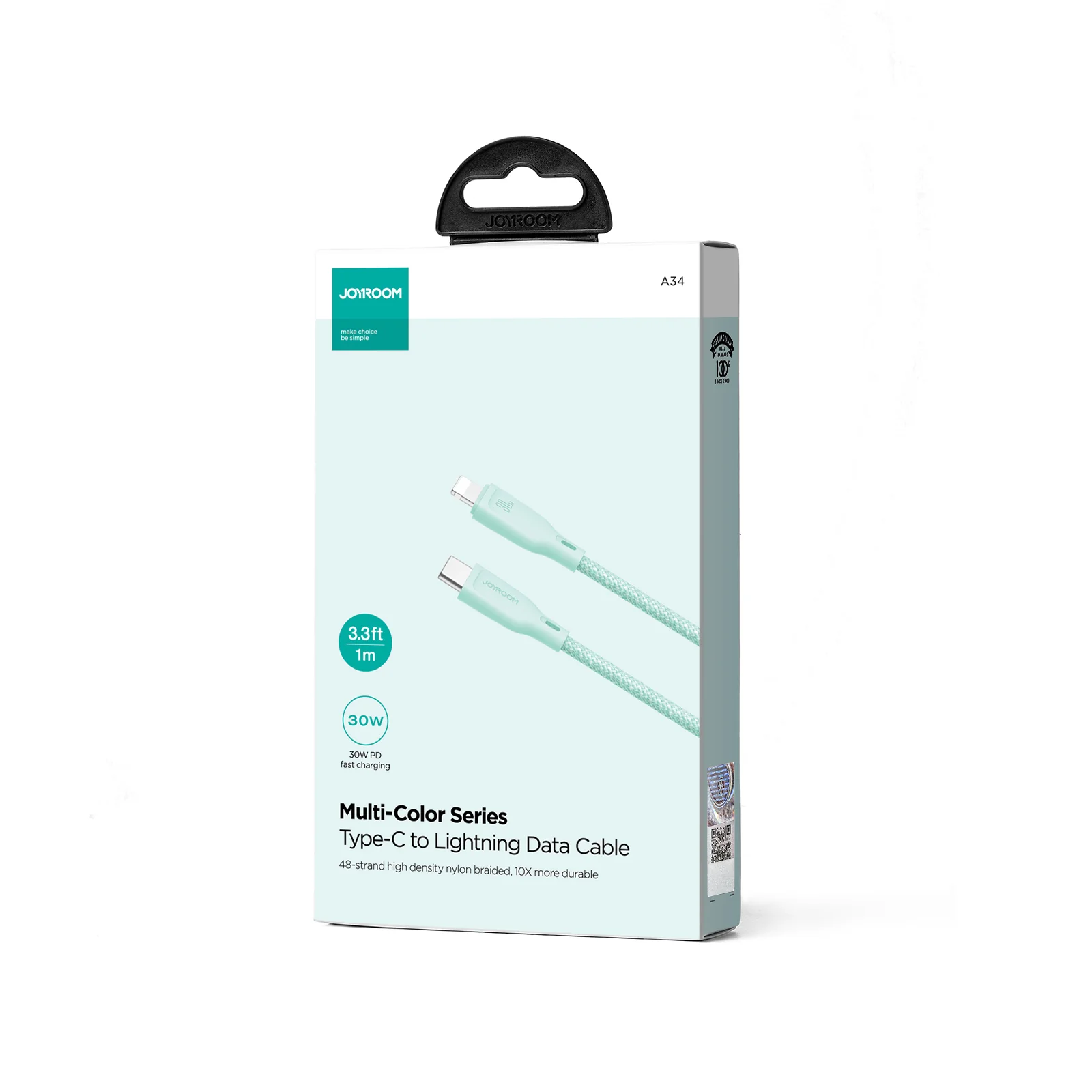 SA34-CL3 30W/SA34-CC3 60W Fast Charging Data Cable (Type-C to Lightning/CTC) 1m - Image 14