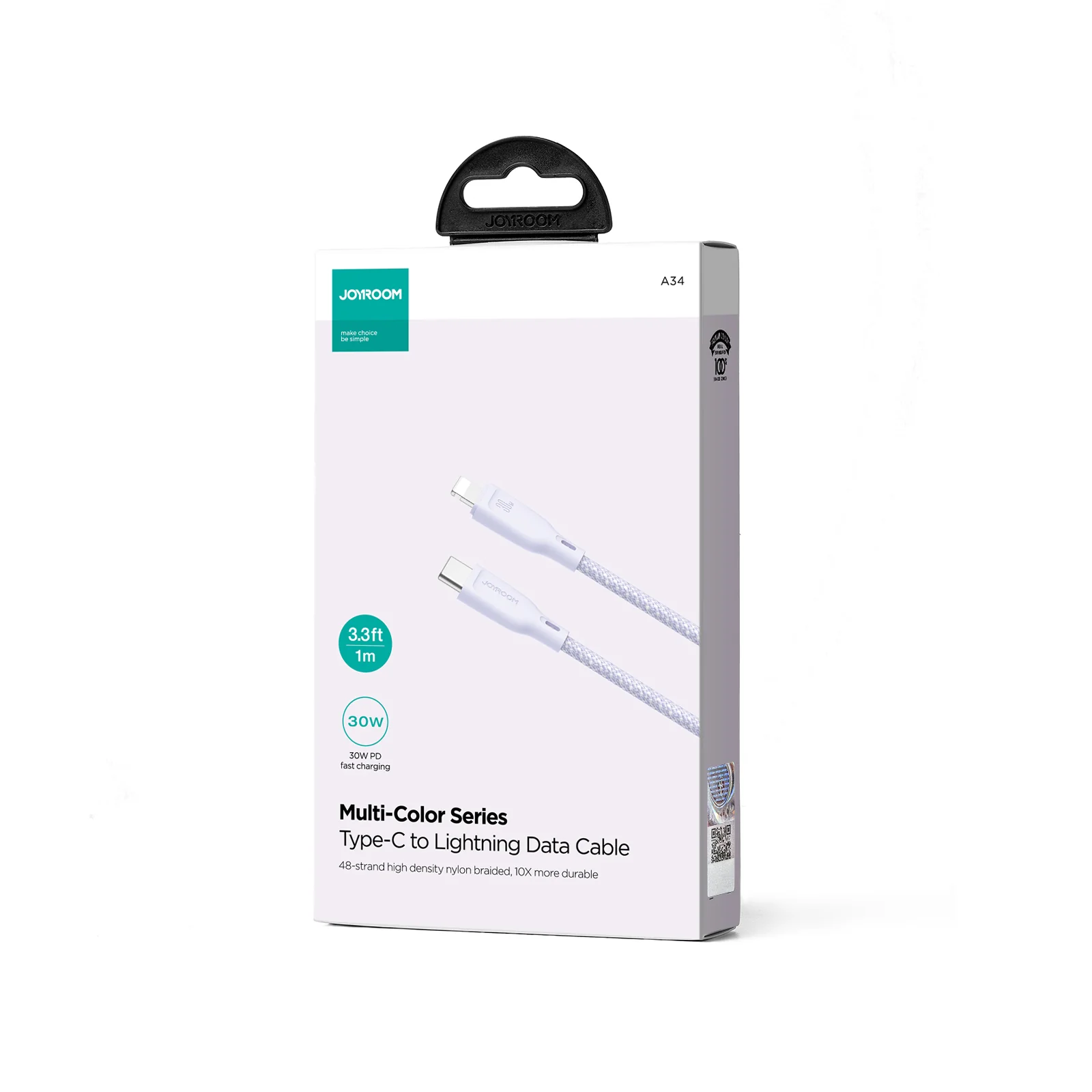 SA34-CL3 30W/SA34-CC3 60W Fast Charging Data Cable (Type-C to Lightning/CTC) 1m - Image 15