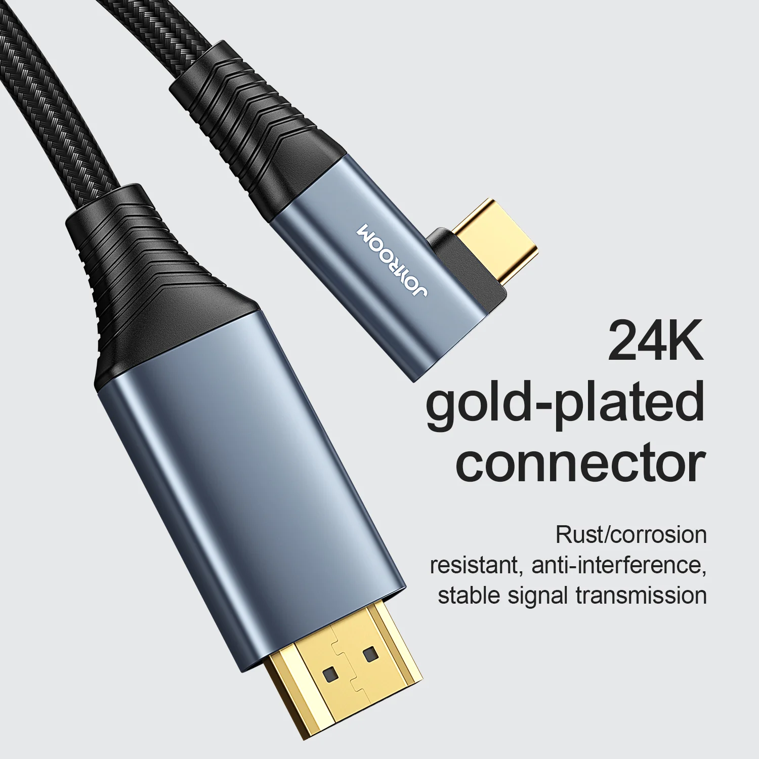 SY-20C1 TYPE-C to HDMI 4K cable 2m-gray - Image 5