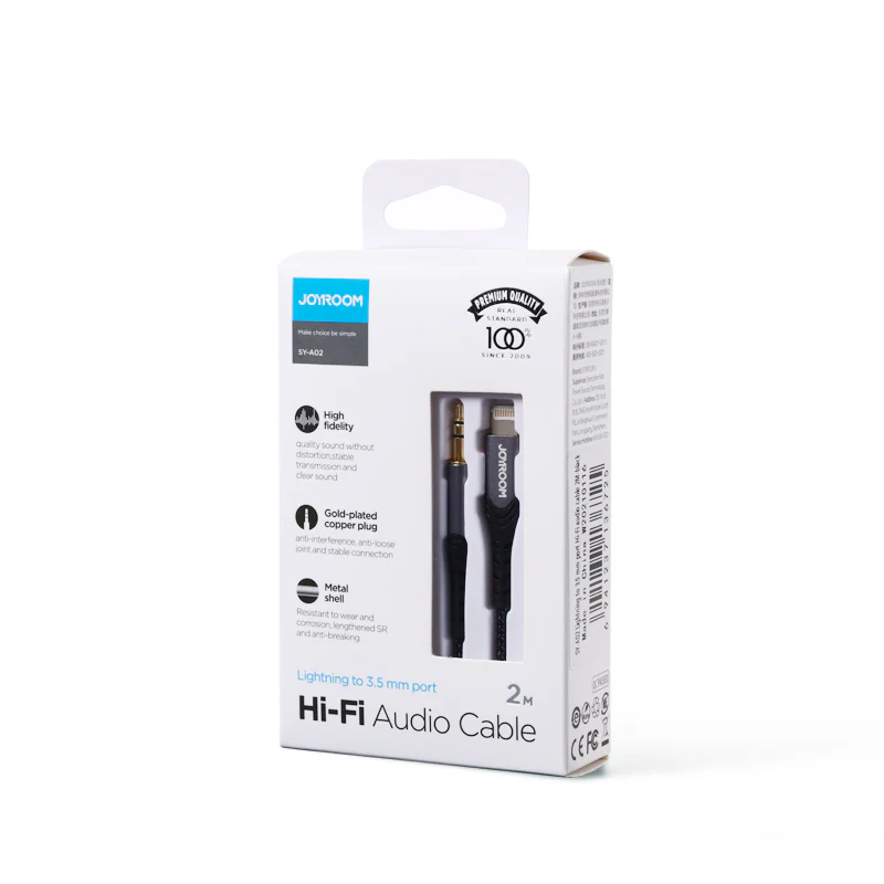 SY-A02 Lightning To 3.5mm audio cable HIFI - Image 3