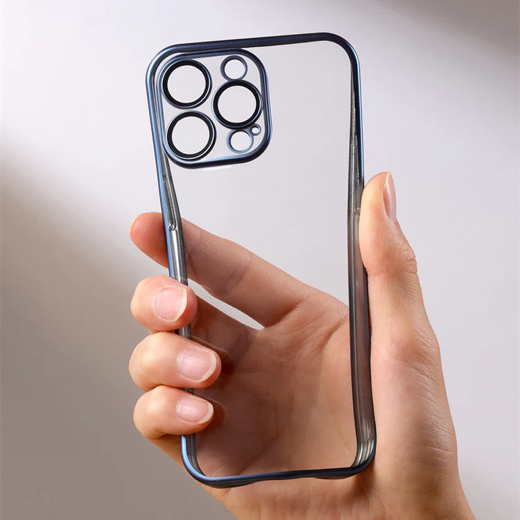 Plated TPU Case with Lens protector for iP15 Series - Image 4